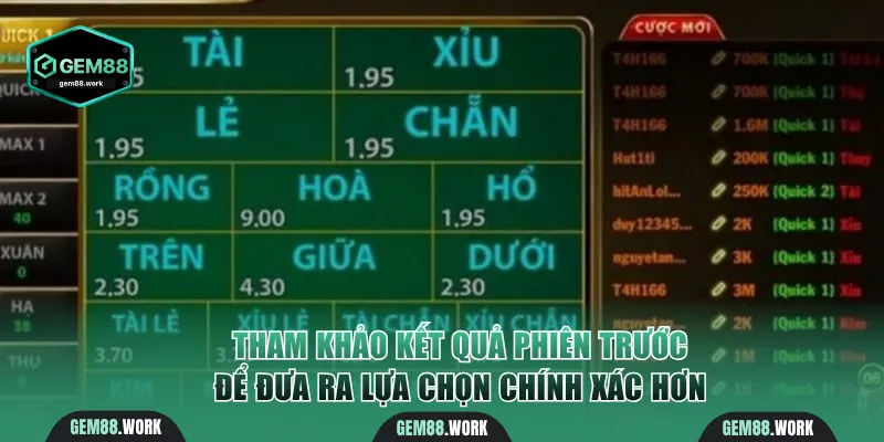 Keno Ngũ Hành - Khởi Nguồn Tài Vận, Thắng Dễ Tại Gem88 Tham khảo kết quả phiên trước để chọn số chuẩn hơn